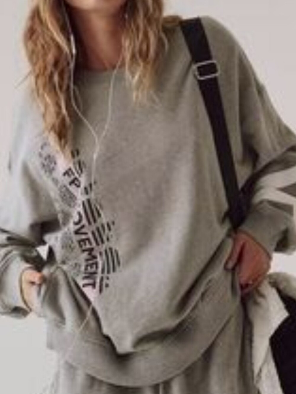 Free People Fp Movement All Star Oversized Graphic Sweatshirt